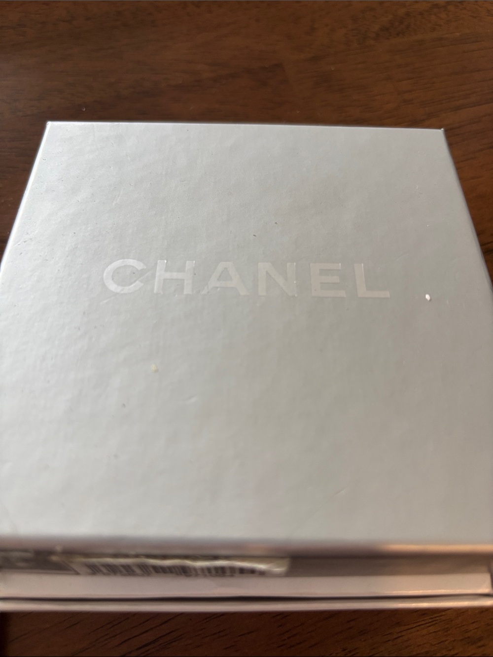 CHANEL Polished Silver-Tone Dome Band Ring - Picture 4 of 6